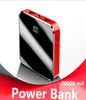 Power bank da 20000 mA compatibile con interfacce di tipo C e micro e doppie uscite USB ricarica rapida batteria esterna a ricarica rapida4624350