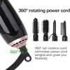 Hair Blower Brush Negative Ion Dryer 4 In 1 Blow Curling Iron Straightening 240116