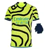 23 24 Gunners Soccer Jerseys -Rice, Saka, White Editions.Premium for Fans - Home, Away, Third Kits, Kids 'and Man Collection. Olika storlekar Anpassningsnamn, nummer