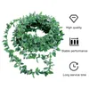 Decorative Flowers 7 5m 1pc Artificial Garland Foliage Green Leaves Vine And Wire Wall Plants Decoration For Wedding Party Ceremony DIY