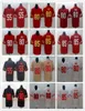 Film College Football Wear koszulki zszyte 85 Georgekittle 55 Deeford 80 Jerryrice oddychający sport Man3017209