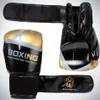 WOSWEIR Kickboxhandschuhe Männer Frauen PU Karate Muay Thai Guantes De Boxeo Free Fight MMA Sanda Training Erwachsene Kinder Ausrüstung 240117