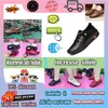 Chaussures de mère à plateforme décontractées de styliste pour femmes et hommes, chaussures simples en cuir véritable, tendon de vache doux, semelle plate confortable, super douce, ne fatigue pas les pieds