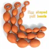 Huge Anal Beads Silicone ButtPlug Vaginal Balls Intimate Goods For Adults Erotic Toys Woman Gay Men Anus Dilator Sex Product 240117