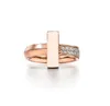 Kvinnor Tjewlery Rings Designer för kvinnor Diamond Band Rings Luxury Fashion Ring 67795342 Rings Kvinnas smycken Classic Elegant Rings Sliver Rose Gold Color With Box