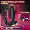 Prostata Massager Vibrator Remote Control Anal Plug Cock Ring erektion Fördröjning EJACULATION MANA Masturbator Sexleksaker för man 240117