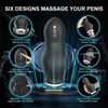 Autres articles de beauté de santé pour hommes Coupe de masturbation automatique Gland Massage vibrant Sucer Stimulateur Pénis Machine d'exercice 18 Adulte Q240117