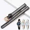 CK K43231 K43232 K43236 Black White 10mm 도구 Cowhide Watch Strap 240116의 원래 교체 진정한 가죽 여성 Watchband