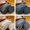 Dopp kit toalettväska kosmetiska väskor designer 2-pc kosmetisk handväska kvinnor tvätt plånbok toalettartiklar