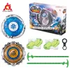 Infinity Nado 3 Series Series Series Metal Gyro Battle Set Metal Gyro Combinable أو Slotfitly 2 وضعين غزل الأعلى ألعاب الأطفال هدية 240116