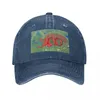 Ballkappen Der Tangerine Zoo 1968 Baseball Cap Beach Hut Visor für Frauen Männer