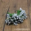 Faux Floral Verdure Bonbonnière Accessoires de perles avec feuilles Noyau de verre DIY Mori Femelle Guirlande Mticolor Petites baies 144 Drop Deliv Otyxk