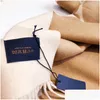 Szaliki zimowy projektant szalik luksus v dla kobiet kaszmirowy wełna męska mens moda klasyczny litera z dostawą pudełka