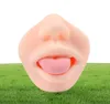 Deep Throat Male Masturbator Oral Sex Blowbation Masturbation Cup with Teeth Tounge Realistic Pocket Pussy Sex Toys For Men8322439