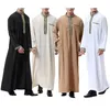 T-shirts pour hommes Abaya Musulman Hommes Vêtements Kaftan Pakistan Arabie Saoudite Islam Prière Robe Musulman Long T-shirt