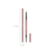 Double Head Ultra Fine Triangle Eyebrow Pencil Waterproof Eye Brow Definer Natural Longing Easy To Wear Makeup 240116