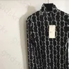 Gaasprint dun shirt Dames Designer Basisshirt met lange mouwen Dames Zomer Choker Ademende blouse