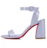 Elegant Brand Women Miss Sabina Sandals Shoes Strappy High Heels Turela Block Heel Gladiator Sandalias Party Wedding Dress Famous Brand Lady Walking EU35-43