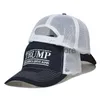 Ball Caps Donald Trump Mesh Baseball Cap für Frauen Männer Make America Great Again Republikaner bestickt Hut Mesh Peaked Cap J240117