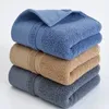 4pcs/set cotton premiumバスタオルセット軽量で非常に吸収性の素早い乾燥柔らかいフェイスハンドタオル35x75cm 240117