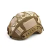 Cycling Helmets Mitcam Team Wendy High Cut Fast Mich Ballistic Btproof Helmet Er Cap With Elastic Rope For Tactical Army Drop Deliver Dholt