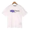 Designer Mans T-shirts Nya modemärke Teddy Bear Short Limited Inkjet Graffiti Letter Printing Sleeve Cotton