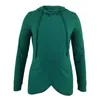 Maglione con cappuccio premaman Top Camicetta per allattamento a maniche lunghe incinta Donna Top Mama Clothing 240117