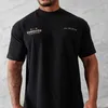 Herr t-shirts 2023 Nya män och kvinnor överdimensionerade T-shirt gym fitness sport tees sommar bomull korta ärmar topp bodybuilding träning tröjor t240117