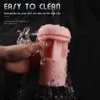 Other Health Beauty Items Tongue Licking Automatic Male Masturbator for Men Masturbation Cup Realistic Vagina Vibrator Pussy Blowjob Simulator Q240117