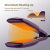 KIPOZI Professionelles Haarglätter-Glätteisen mit digitalem LCD-Display, Dual-Spannung, sofortige Erwärmung, Locken, Geschenk 240116