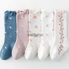 Kids Socks Lawadka 0-5 jaar Pasgeboren babymeisjes Sokken Spring herfst mode katoenen print sokken voor meisjes peuter kleding accessoires 2024 H240508