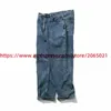 Pantalon homme délavé bleu Wtaps jean pantalon homme femme Vintage pantalon éphémère