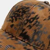 Casquettes de baseball Automne Solide Unisexe Hommes Femmes Casual Faux Cuir Léopard imprimé casquette de baseball Visière chapeau Hip hop Snapback chapeaux Gorras J240117