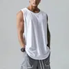Débardeurs pour hommes 2024 Gilet sans manches pour haut d'été Sous-vêtements solides Muscle Basketball Gym T-shirt Homme Fitness Singlets Sportswear