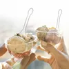 Tazze da tè Cucchiai usa e getta Torta di plastica Dessert Gelato Antipasto Scoop per la casa Negozio Stoviglie per feste