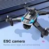 Drone RC quadrirotor professionnel à évitement automatique d'obstacles K8 : double caméra HD, contrôle mobile WiFi, capteur de gravité, maintien d'altitude, décollage/atterrissage à une touche.