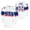 2022 Beijing Winter Ice USA Hockey Jerseys Johnny Gaudreau Patrick Kane Max Pacioretty Dylan Larkin Jack Eichel Auston Matthews Jack Hughes