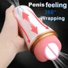 Diğer Sağlık Güzellik Ürünleri Pusssy Erkek Mastürbator Masajı Emme Supp Cup için Kedi Vajina Cep Penis Tooys Oral 18 Q240117
