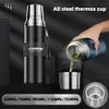 Grote Capaciteit 316 Rvs Thermos Water Cup Draagbare Outdoor Koffiefles Thermoskan Geïsoleerde Tumbler Cup 240117