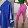 Leggings pour femmes taille haute faux latex bodycon femmes look mouillé brillant pantalon crayon en cuir verni sexy stretch pantalon sans couture personnalisé