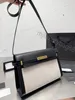 YS Manhattan Tkana torba kwadratowa torebka stereo torebka naturalna torebka raffa skórzana wszechstronna torba na ramię
