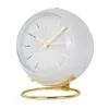 Luxury Alarm Clock Nordic Electronic Desk Quartz Clock Simple Children's Kids Desktop Bedside Student Mute Table Clock 240116