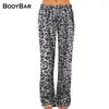 Women's Pants Summer Comfort Full-Length Cotton Trousers Women Sleep Lounge Home Bottoms Pant Spring Female Oversized Wide Leg Sweatpant