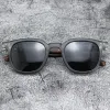 Nouveauté hommes Vintage cadre en bois lunettes de soleil marque classique lunettes de soleil revêtement lentille conduite lunettes pour hommes/femmes