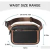 Outdoor Bags Lu-1553 Waterproof Yoga Belt Bag Women Men Waist Gym Elastic Adjustable Strap Zipper Fanny Pack Capacity 1L Drop Delivery Otwwx