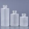 Bottles 100Pcs Classic 20ml 30ml Frosted Clear Glass Dropper Bottle Eye Essential Oil Serum With Black Silver