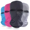 Ciclismo Caps Máscaras Ciclismo Caps Máscaras 2 Buraco Ao Ar Livre Fl Face Motocycle Máscara Lycra Clava Windproof Chapéus Cap Tactical Snowboard Capacete Dhkmf