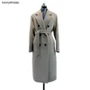 Maxmaras Cashmere Coat Womens Lana Coats Maxs Mad Me Iodized 101801 10% Extended Autumnwinter Woolen