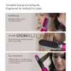 Electric Hair Dryer Professional Hair Dryer 5 in 1 Electric Curling Iron Hair Dryers Curling Rollers Hair Curler With Dryer And Straightening Brush J240117