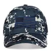 Casquettes de baseball Nouveaux hommes USA drapeau camouflage casquette de baseball armée broderie coton tactique snapback papa chapeau hommes sports d'été casquettes de camionneur gorras J240117